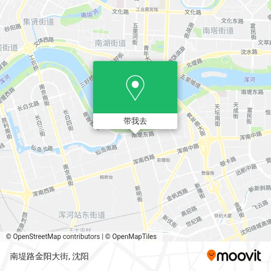 南堤路金阳大街地图