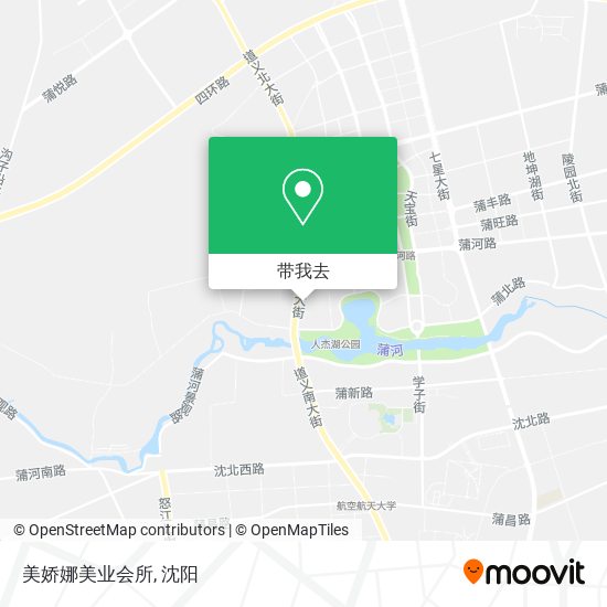 美娇娜美业会所地图