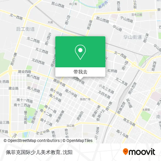 佩菲克国际少儿美术教育地图