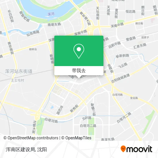 浑南区建设局地图