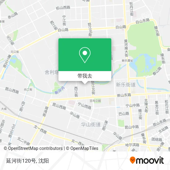 延河街120号地图