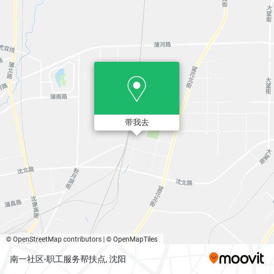 南一社区-职工服务帮扶点地图