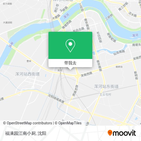 福满园江南小厨地图