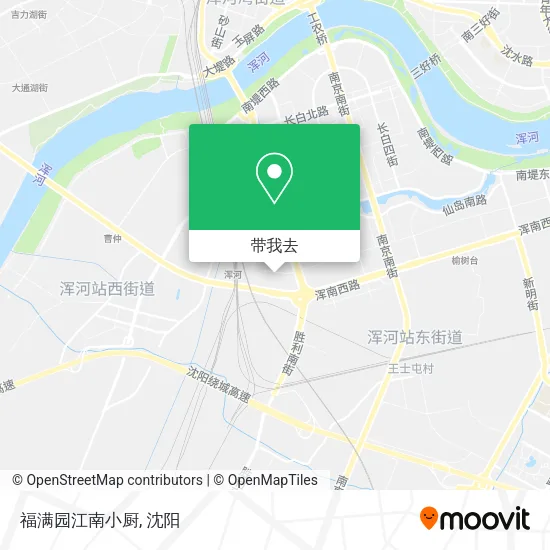 福满园江南小厨地图