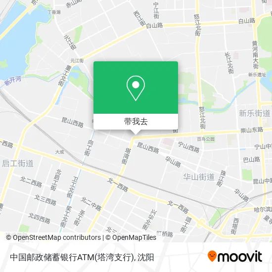 中国邮政储蓄银行ATM(塔湾支行)地图