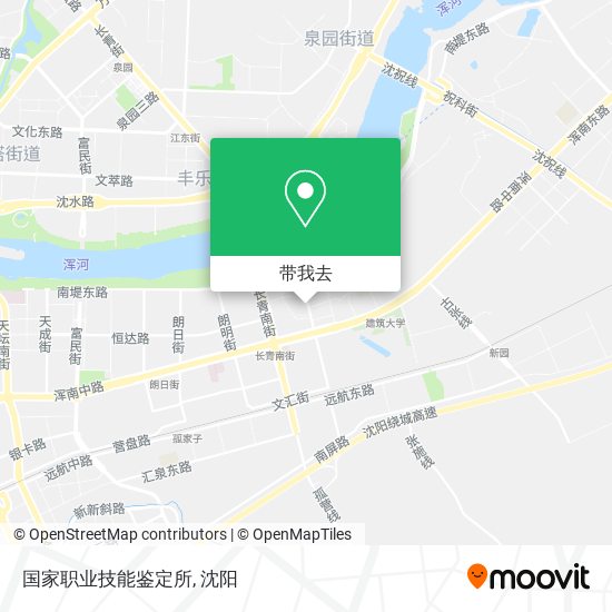 国家职业技能鉴定所地图