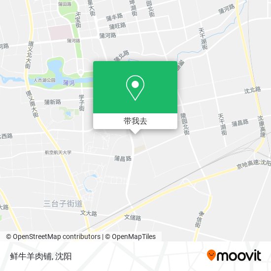 鲜牛羊肉铺地图
