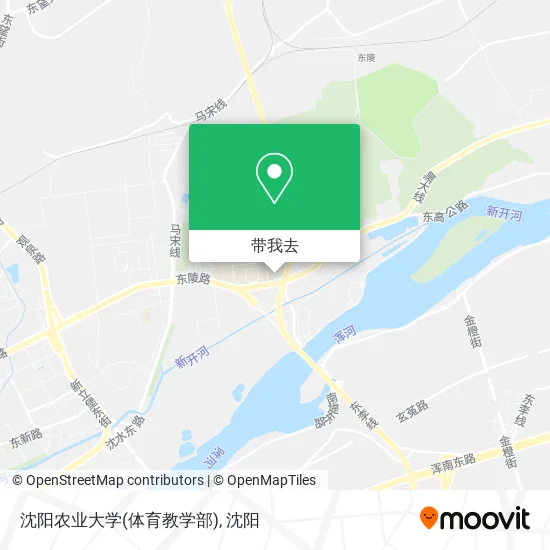 沈阳农业大学(体育教学部)地图