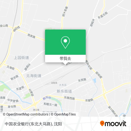 中国农业银行(东北大马路)地图