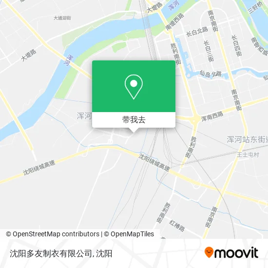 沈阳多友制衣有限公司地图