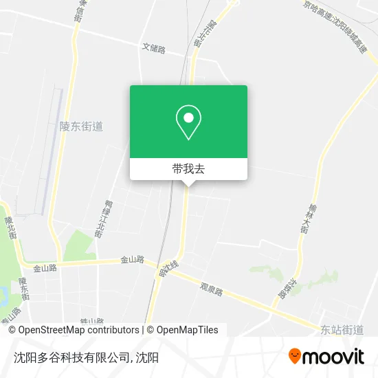 沈阳多谷科技有限公司地图