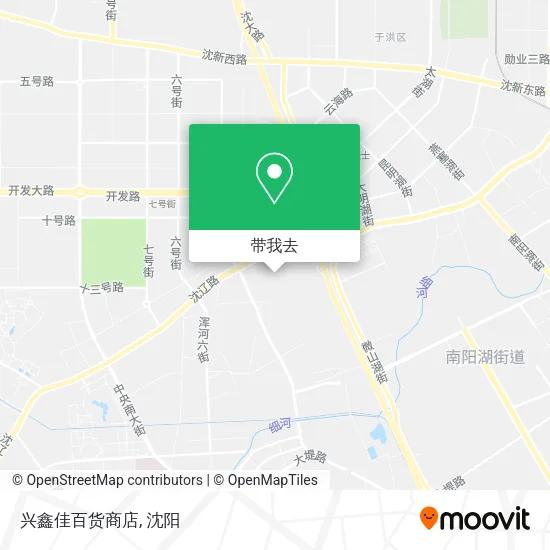 兴鑫佳百货商店地图