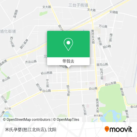米氏孕婴(怒江北街店)地图