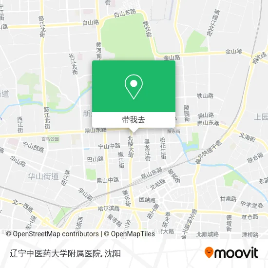 辽宁中医药大学附属医院地图