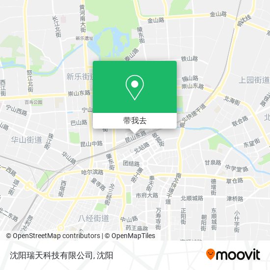 沈阳瑞天科技有限公司地图