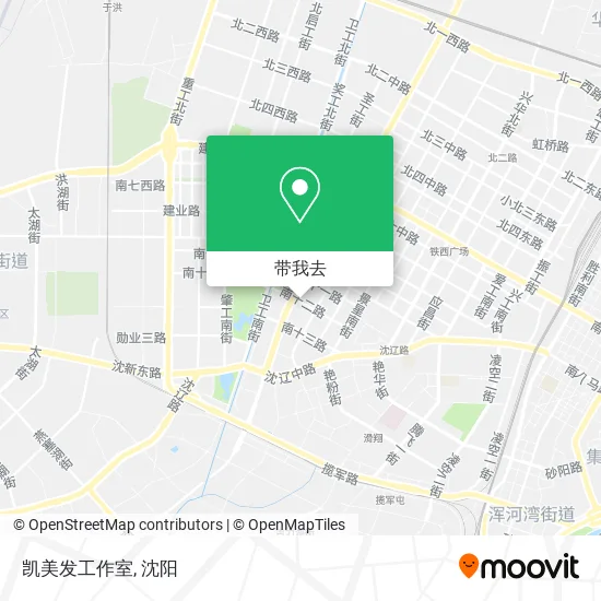 凯美发工作室地图