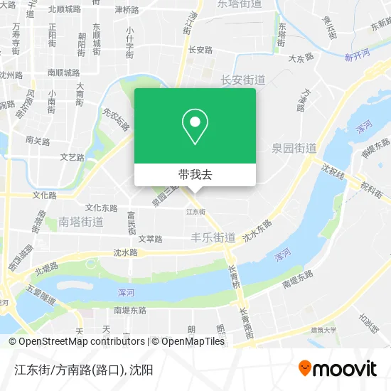 江东街/方南路(路口)地图