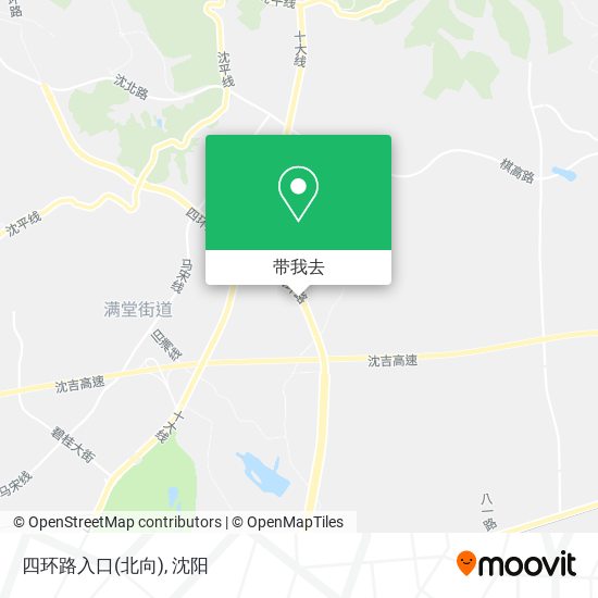 四环路入口(北向)地图