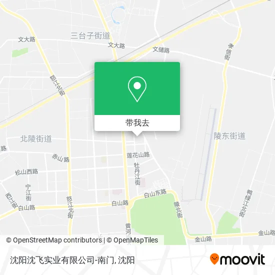 沈阳沈飞实业有限公司-南门地图