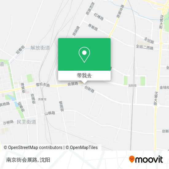 南京街会展路地图