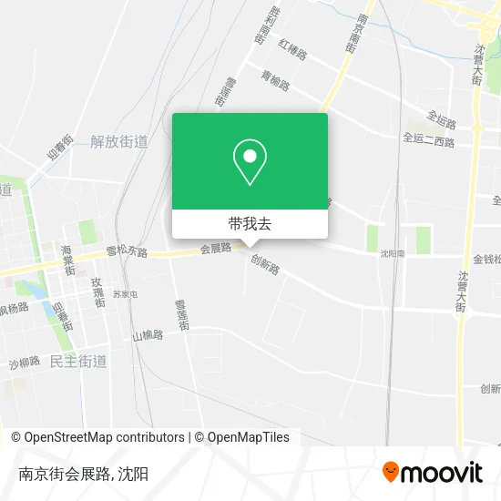 南京街会展路地图