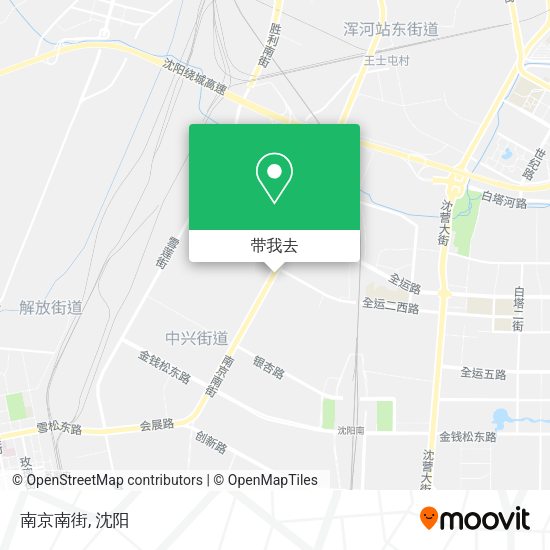 南京南街地图