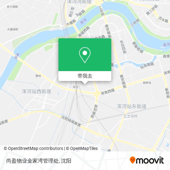 尚盈物业金家湾管理处地图