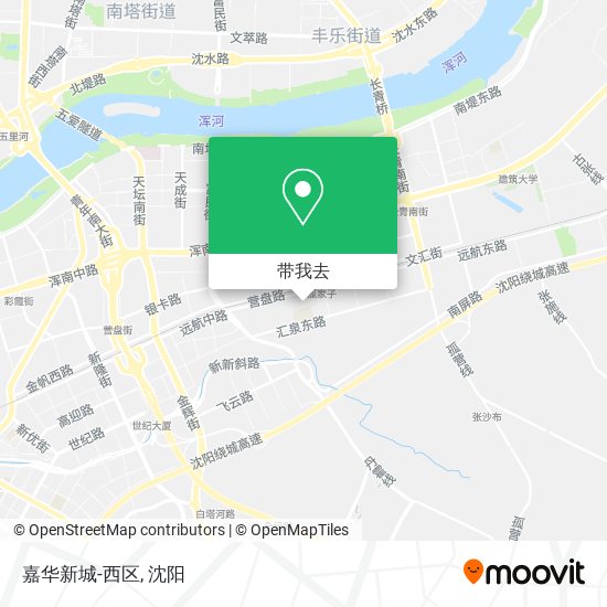 嘉华新城-西区地图