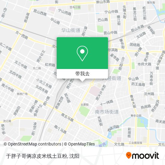 于胖子哥俩凉皮米线土豆粉地图