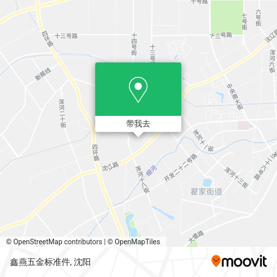 鑫燕五金标准件地图