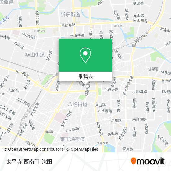 太平寺-西南门地图
