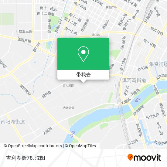 吉利湖街78地图