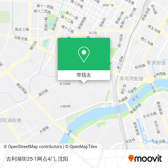 吉利湖街25-1网点4门地图