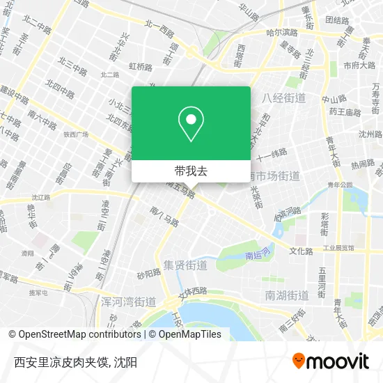 西安里凉皮肉夹馍地图