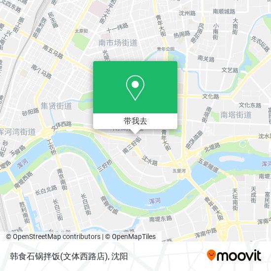 韩食石锅拌饭(文体西路店)地图