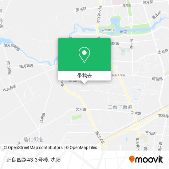 正良四路43-3号楼地图