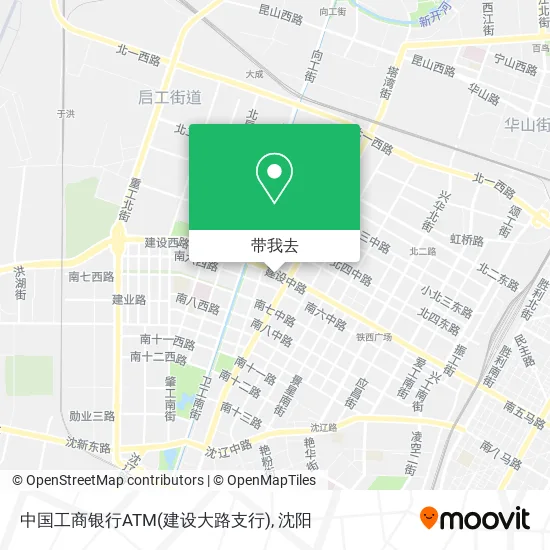 中国工商银行ATM(建设大路支行)地图