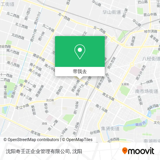 沈阳奇壬正企业管理有限公司地图