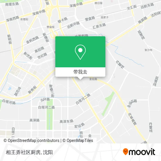 相王弄社区厨房地图