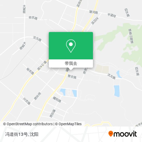 冯道街13号地图