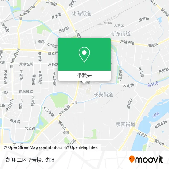 凯翔二区-7号楼地图
