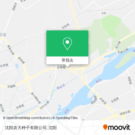 沈阳农大种子有限公司地图