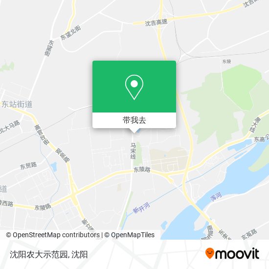 沈阳农大示范园地图