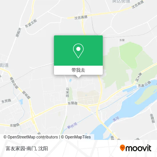 富友家园-南门地图