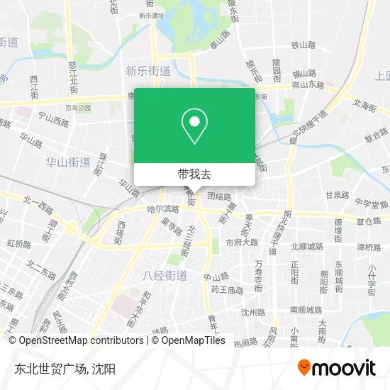 东北世贸广场地图