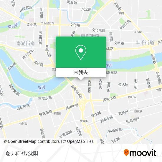 憨儿面社地图