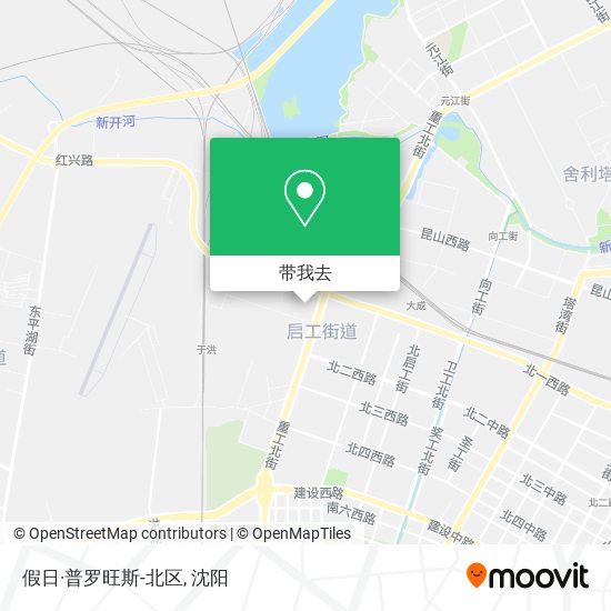 假日·普罗旺斯-北区地图