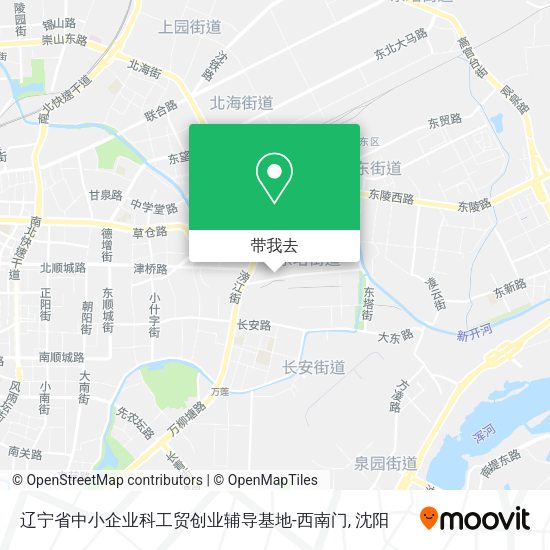 辽宁省中小企业科工贸创业辅导基地-西南门地图