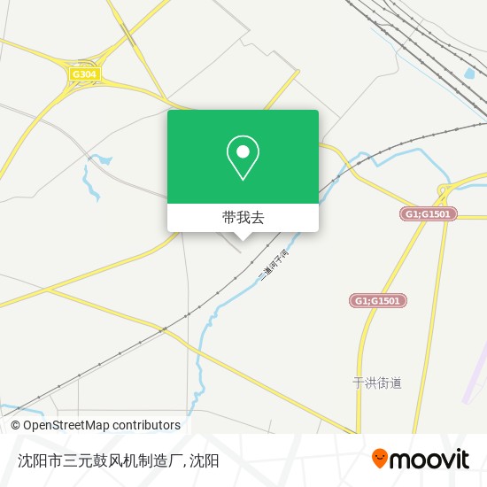 沈阳市三元鼓风机制造厂地图