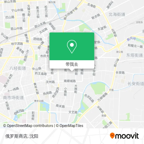 俄罗斯商店地图